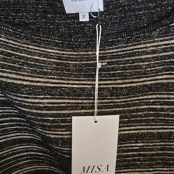 Misa Los Angeles Black Nia Top - Picture 6 of 6